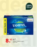 TAMPAX COMPAK tampón super 36 u